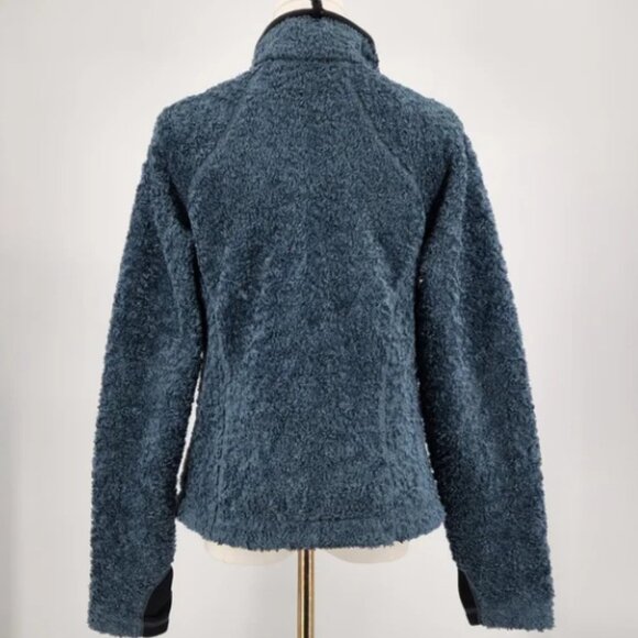 Mountain Hardwear Womens Medium Full Zip Sherpa Fleece Jacket Cozy Comfy - Picture 2 of 10